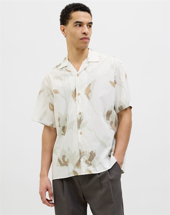 Palermo Print Resort Skjorte 